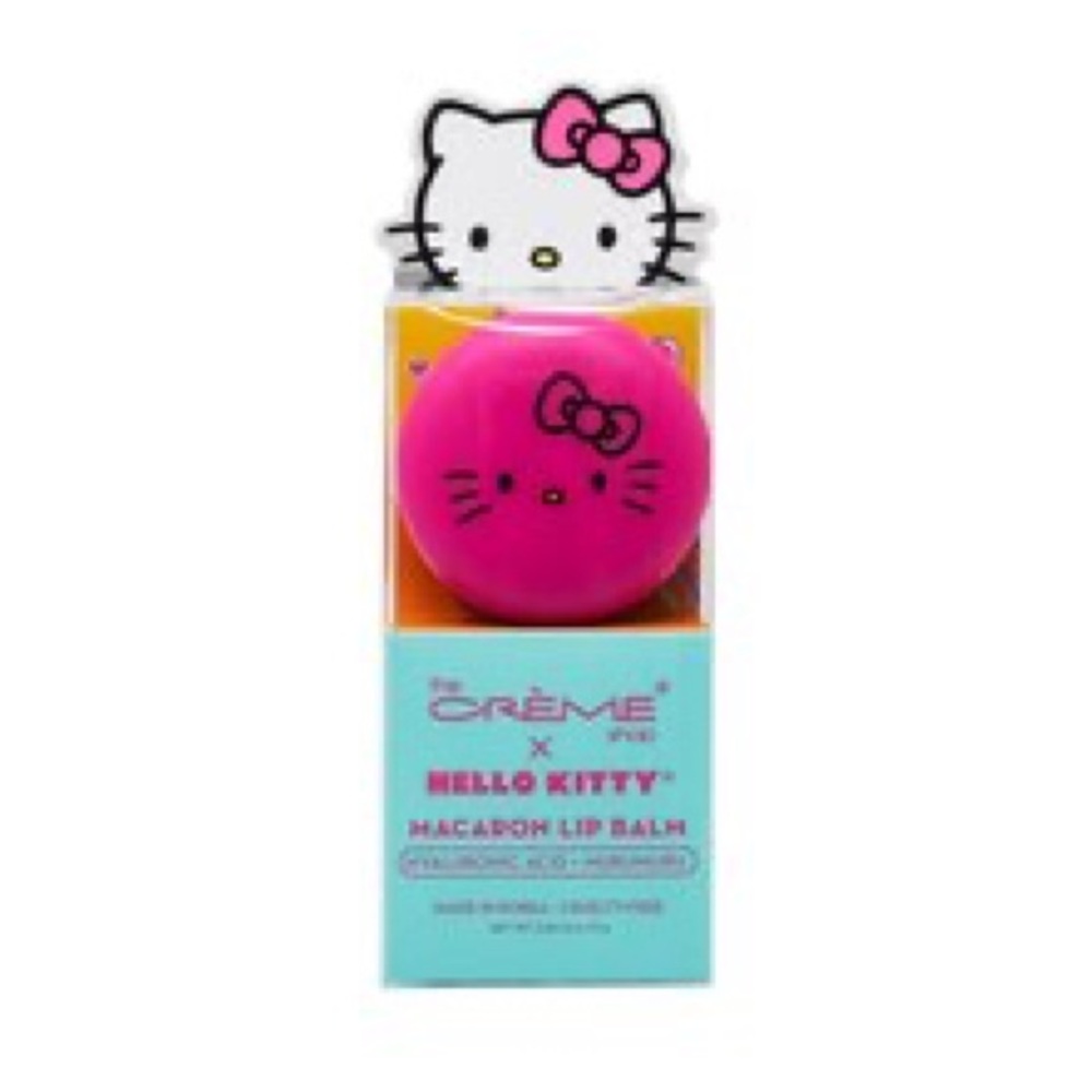 The Creme‎ Shop X Hello Kitty Macaron Lip Balm - Cool As Mint